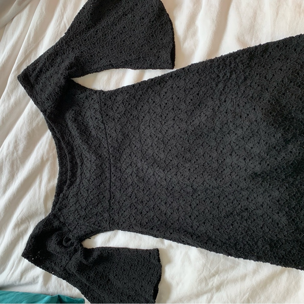 Free people black mini dress
